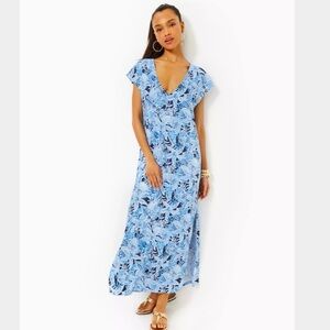 NWT Lilly Pulitzer Talli Maxi Dress Swimsuit Cover-up